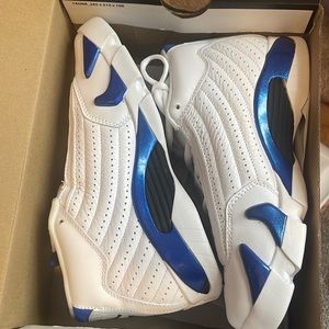 Air Jordan retro 14 like new worn once also proof of purchase in listing